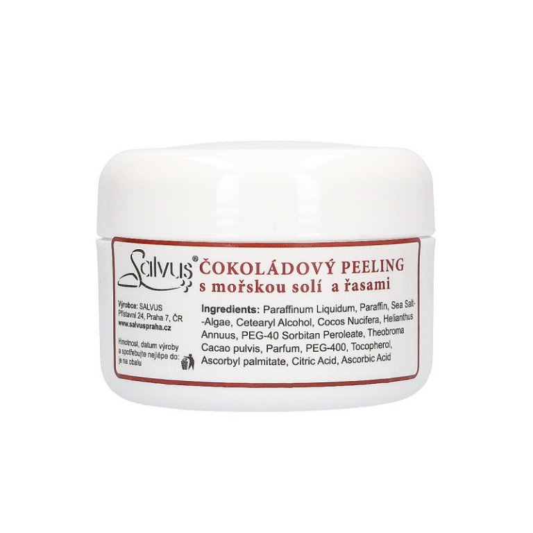 SALVUS Čokoládový peeling s morskou soľou a riasami 100g | 220g