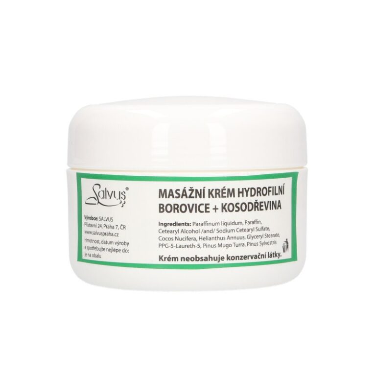 SLVUS Masážny krém hydrofilný borovica + kosodrevina 100g | 200g