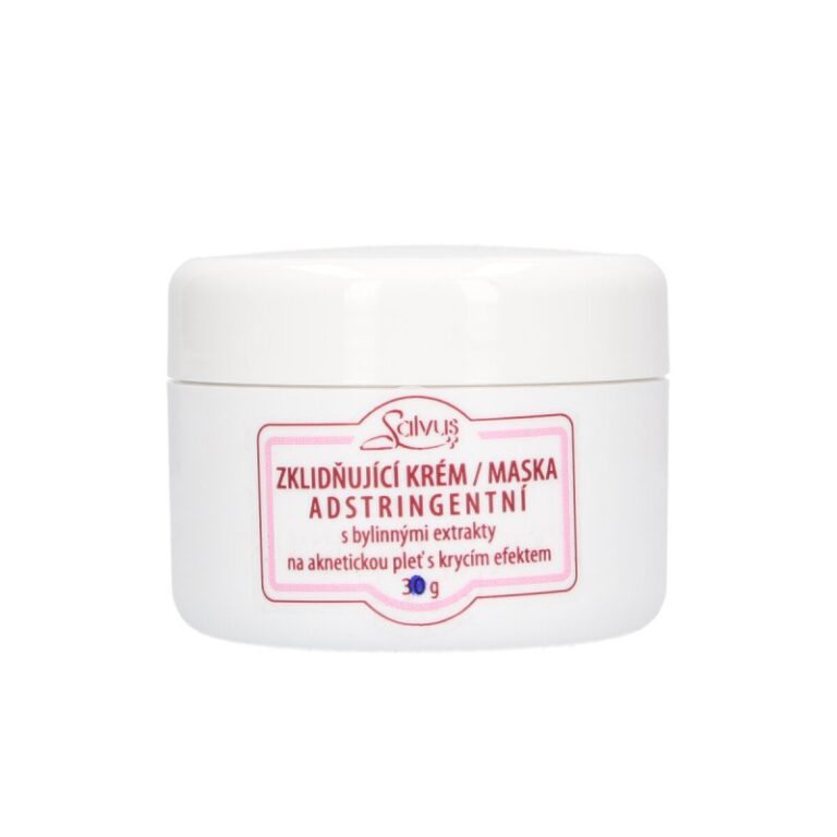 Upokojujúca maska/krém adstringentná 100g | 250g