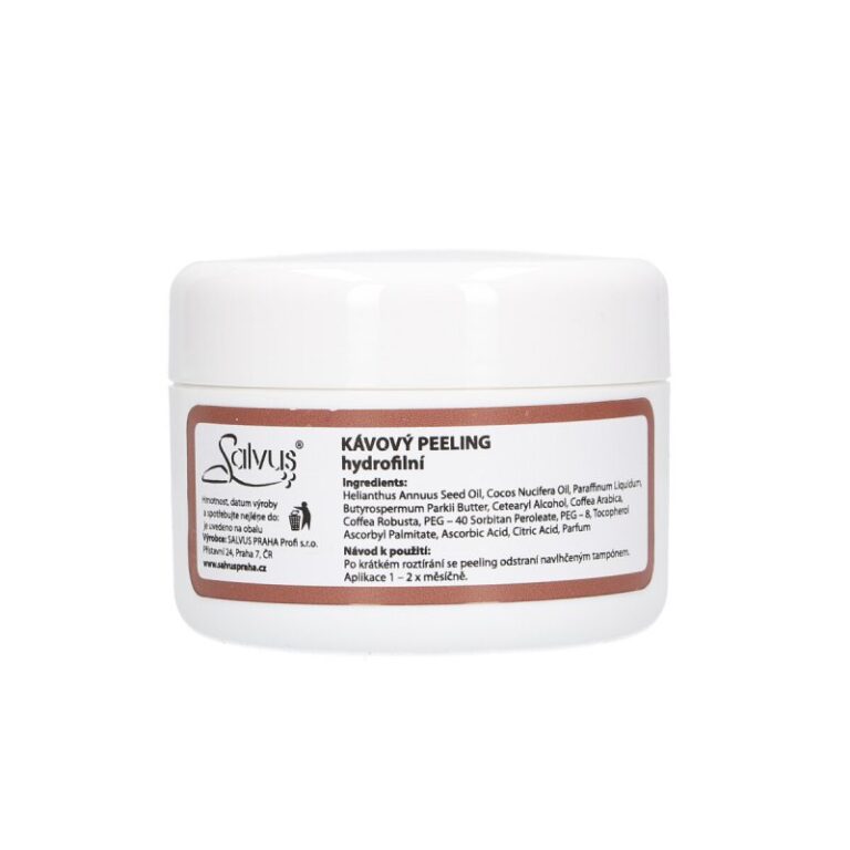 Kávový peeling hydrofilný mastný 120g | 200g