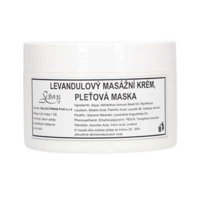 Levanduľový masážny krém/maska upokojujúca 200g