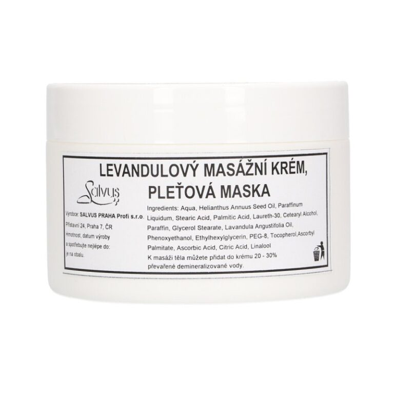Levanduľový masážny krém/maska upokojujúca 200g