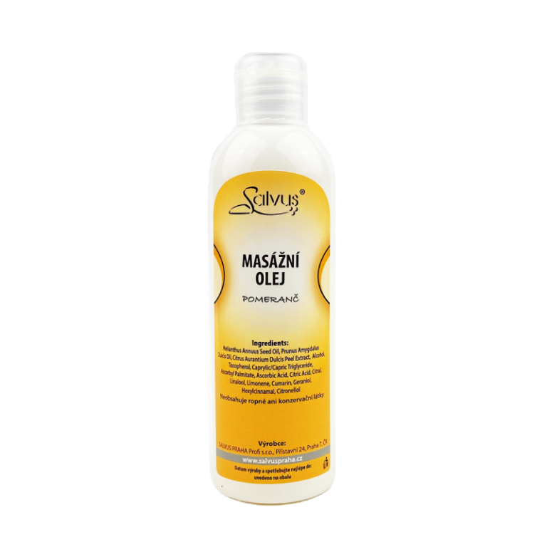 SALVUS Masážny olej pomaranč 200ml