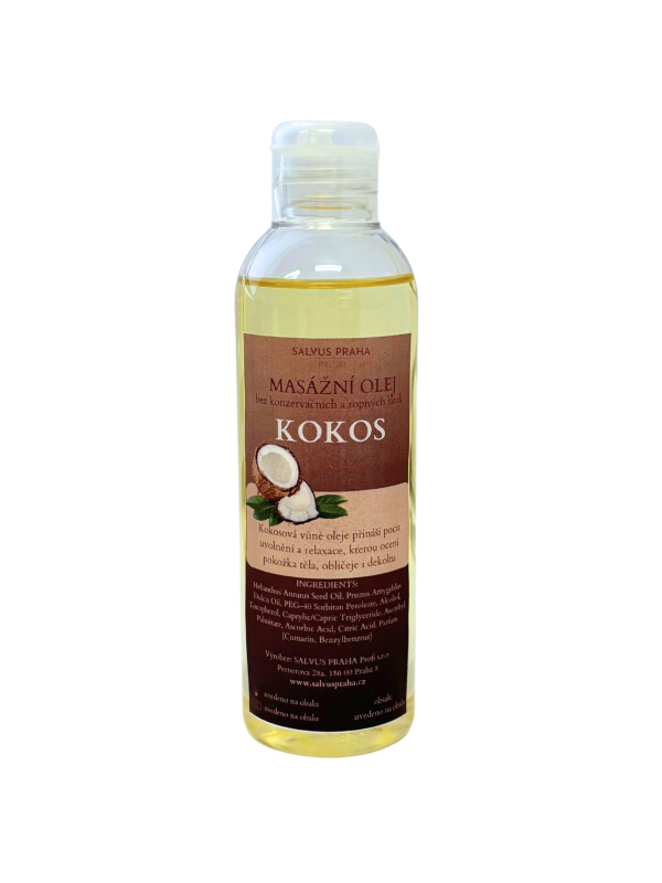 SALVUS Masážny olej KOKOS 200ml