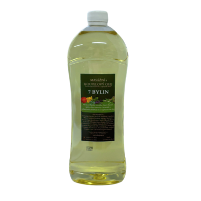 SALVUS Kúpeľový a masážny prírodný olej upokojujúci a regeneračný s výťažkami zo siedmich bylín 500ml | 1000ml