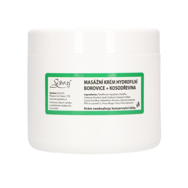 Masážny krém hydrofilný borovica + kosodrevina 350g