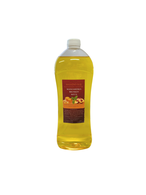 SALVUS  Masážny olej s vôňou mandarinky, broskyne, mäty 500ml | 1000ml