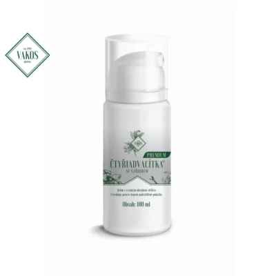 VAKOS PREMIUM"24" s KOLOIDNÝM STRIEBROM 100ml  KRÉM NA AKNÉ A PODRÁŽDENÚ POKOŽKU