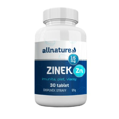ALLNATURE Zinok 15 mg 30 tbl.