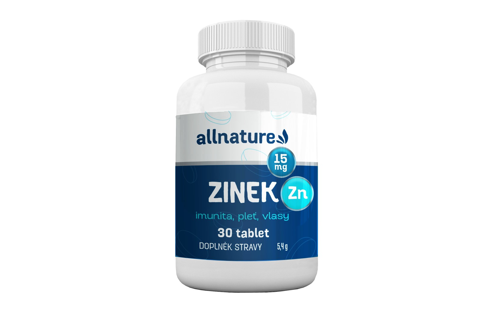 ALLNATURE Zinok 15 mg 30 tbl.