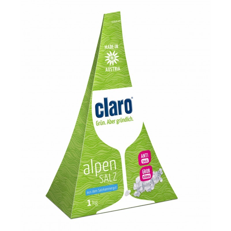 CLARO Alpská soľ do umývačky 1 kg
