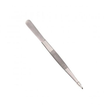 Kozmetická pinzeta  SALVUS šikmá užšia cca 14 cm